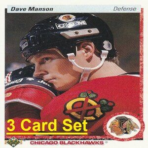 Dave Manson Hockey Card Collection